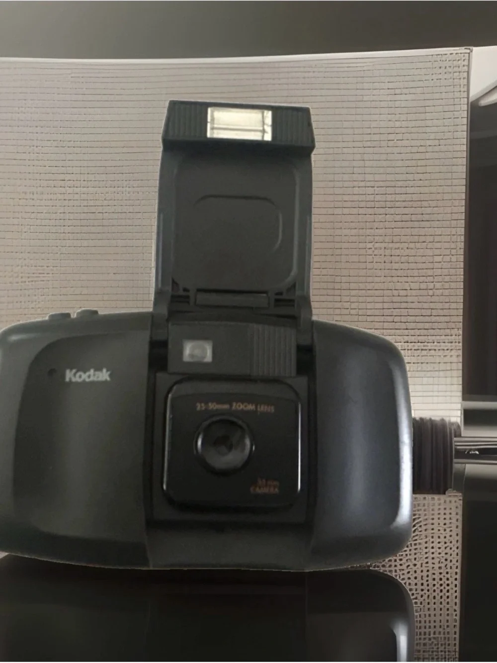 Kodak Black Compact Point-and-Shoot Camera with Attached Case